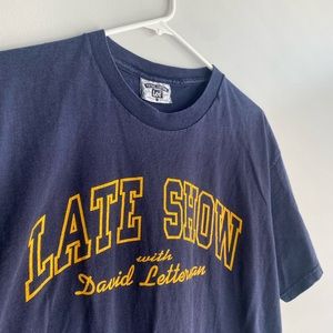 Vintage Late Show David Letterman shirt